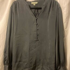 Ryegrass Elegant Gray Women's Blouse